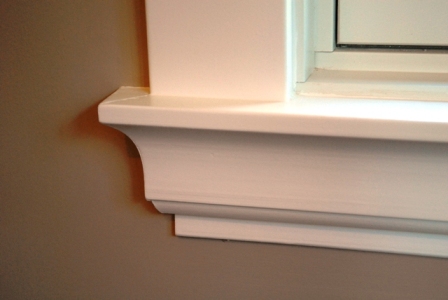 Casing a Door for Wainscoting (backband architrave) 